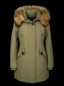 Куртка женская HE CTCG1007 color: dark khaki