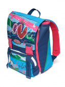 Школьный рюкзак LOVE голубой