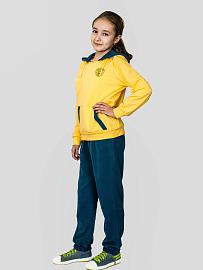 Костюм спортивный детский Merlion Niki (желто/серый)